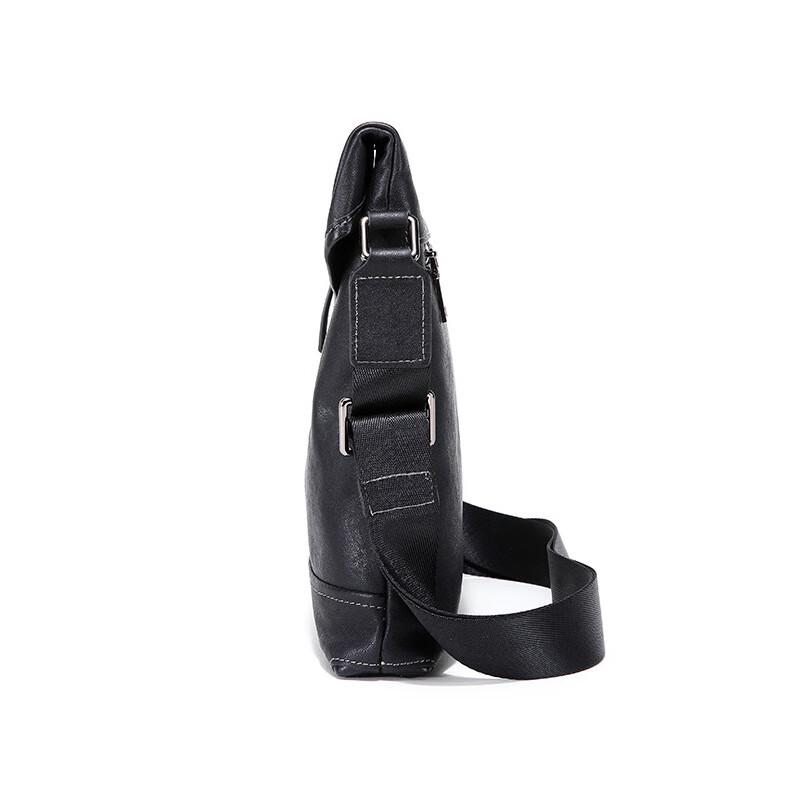 SCHWARZETIENNE Men's Genuine Leather Vertical Shoulder Bag