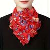 Fashion Multi-color Collar Leggings Elegant Chiffon Fake Collar Scarf Casual Decorative Collar Cover