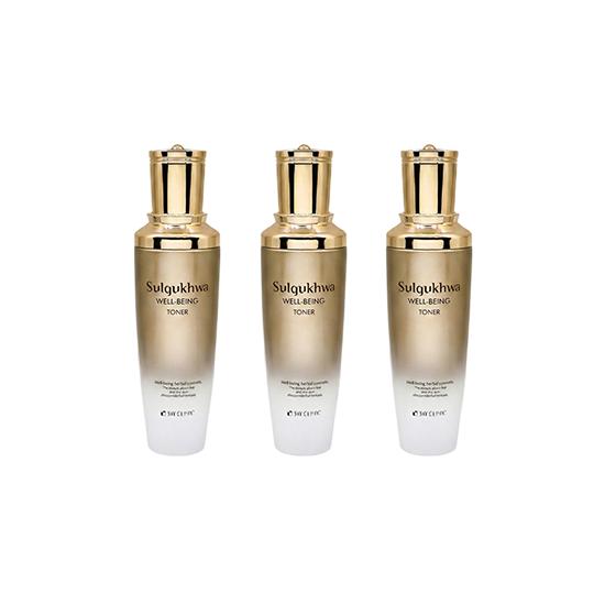 3W Sul Gukhwa Well-Being Kräuter-Hautpflege 4-teiliges Set (Ton120ml + Emulsion120ml + Augencreme40g + Creme60g) (13 Optionen)