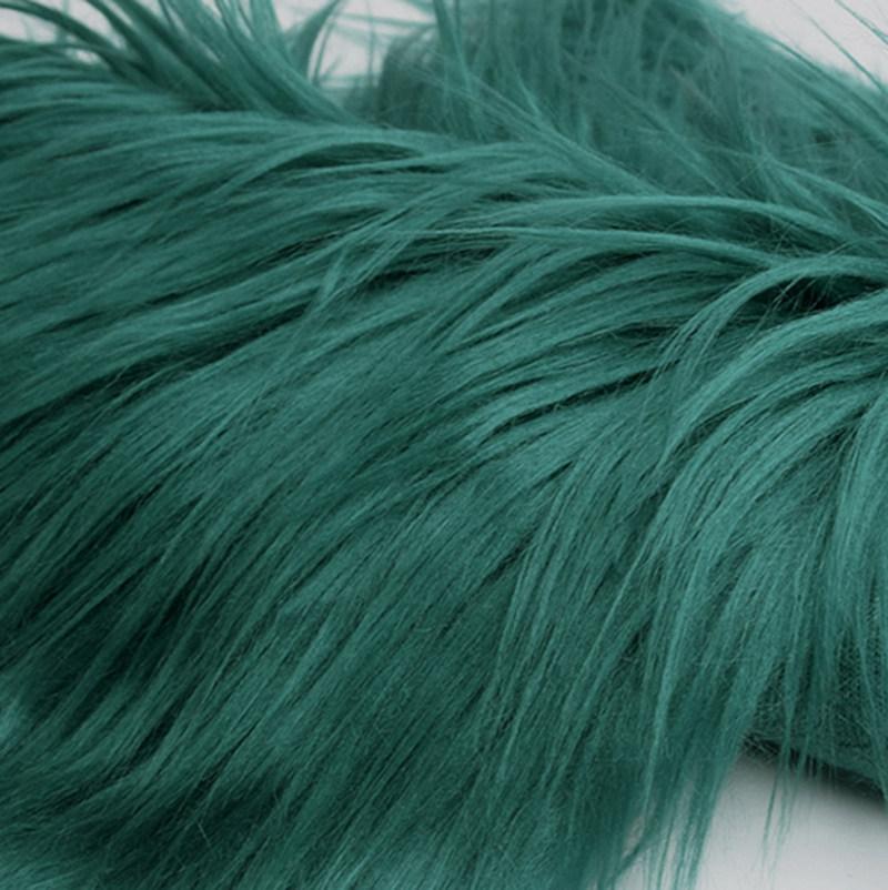 50/100cm Colorful Faux Fur Fabric Imitation Plush Cloth for Patchwork Sewing Material DIY Doll Beard Hair Chair Decorative Cover