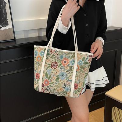 Large Capacity Retro Design Sense Trendy Niche Design Sense Shoulder Armpit Bag Beautiful Portable Tote Bag Women