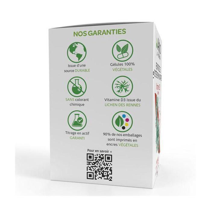 Arkopharma Arkogélules Vitamine D3 Végétale - Renforce Le Système Immunitaire - 90 Gélules