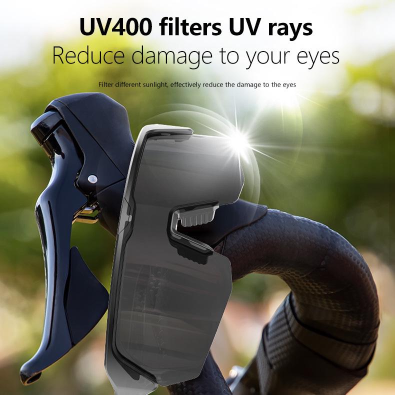 Windproof Cycling Glasses with Bluetooth Hands-free Headset