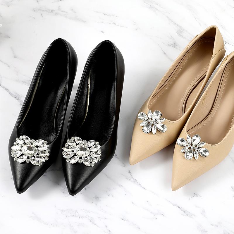 1 db levehető cipőkapcsok Esküvői menyasszonyi cipő dekoráció női magassarkú bűbáj csat ékszer cipő dekor