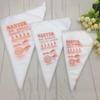 100Pcs Icing Bags Disposable Decorating Plastic Cake Cream Decorating Piping Bags for Kitchen