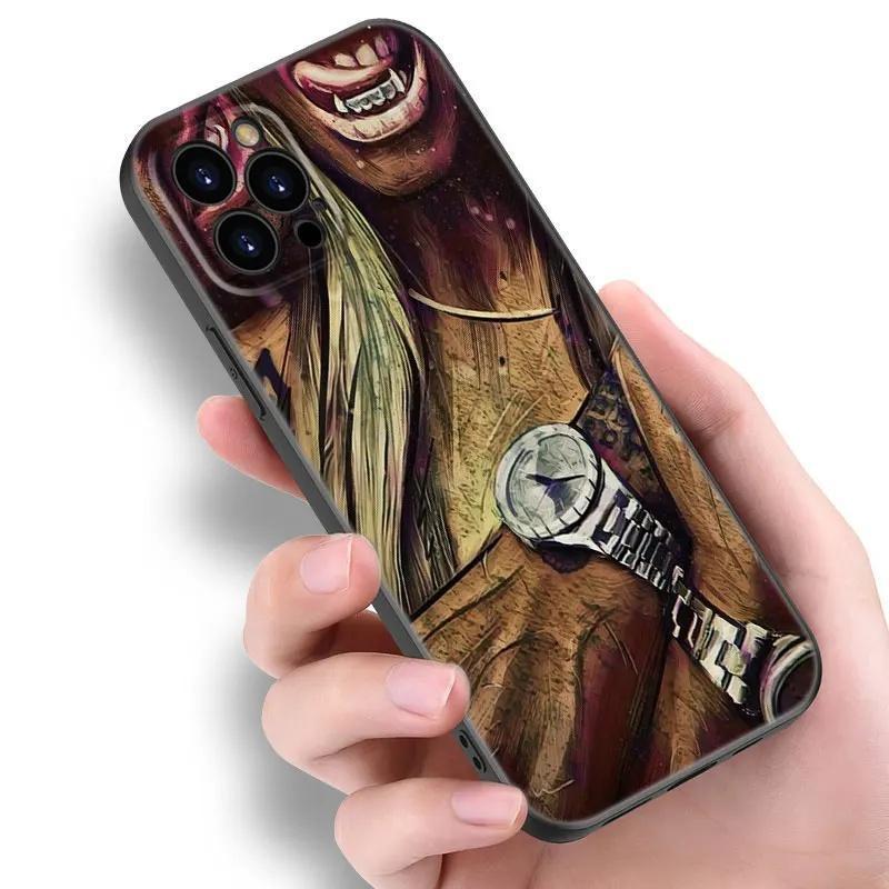 Applicable Apple Iphone13 Phone Case Sleeve Tattoo Sexy Girl Phone Case Painted Anti-Drop Small