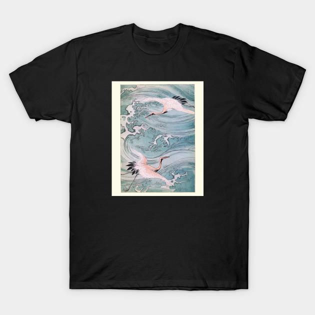 

Men Black Print T-shirt Japanese Storks. Japanese Stork. Japanese Style Art. Japanese Mask. Japanese Painting. Japanese Print. Japanese Prints. Old Ja 4XL чорний