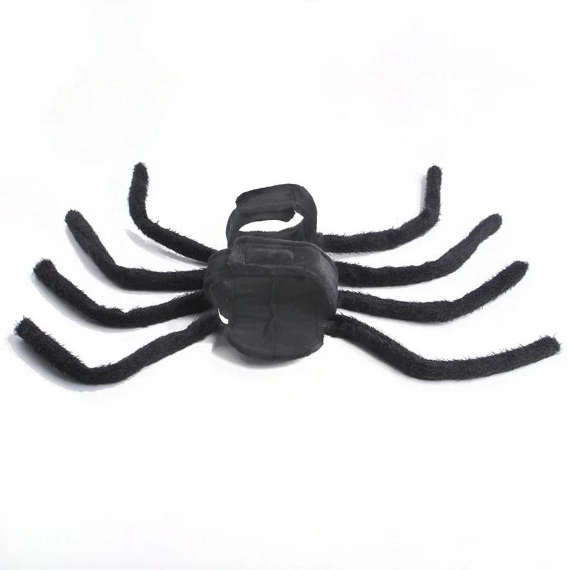 Pet Halloween Fun Spider Chest Back Cat Small and Medium Dog Festival Creative Transformation Costume Puppy Role Playing Costume