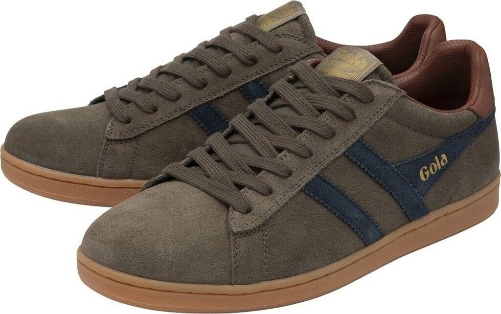 Suede Sneakers Gola Equipe II Dark Taupe/navy/crust