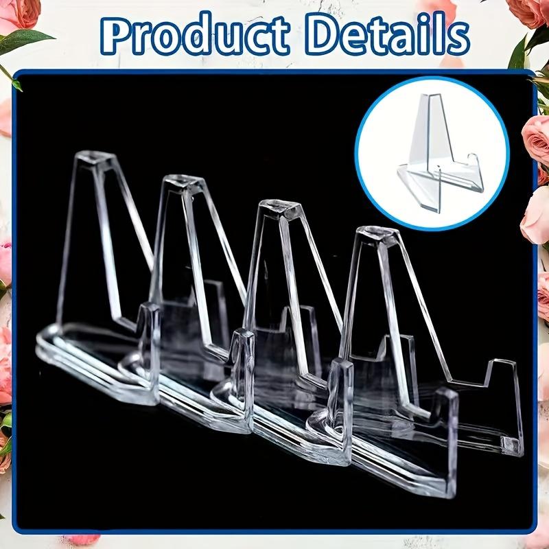 Set of 10 Display Holders, Ideal for Showcasing Collectible Coins, Medals, And Badges As Part of Table Decor