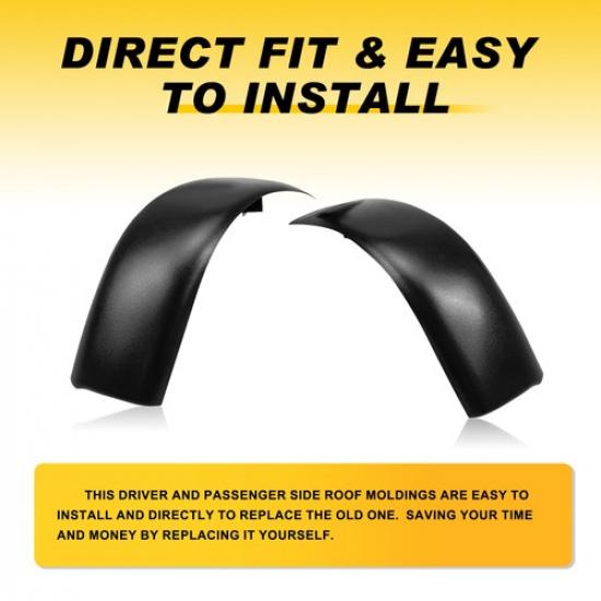 UPGRADED ROOF MOLDING for FORD 1999-2007 DUTY DRIVER SUPER &RIGHT LEFT PASSENGER