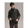 PEACEBIRD Men's Wool Blend Double-Breasted Coat