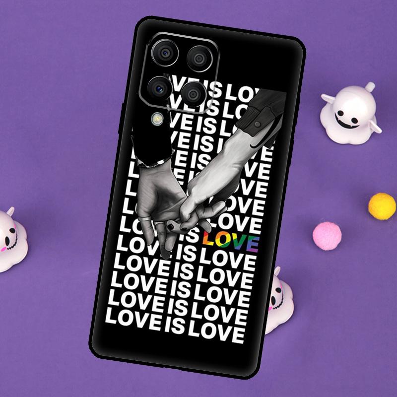 RAINBOW FLAG GAY LESBIAN PRIDE LGBT Cover For Samsung Galaxy M54 M14 M34 M33 M13 M23 M53 M15 M55 M31 M51 M20 M30s M32 M52 Case