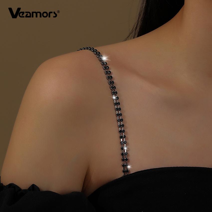 Adjustable Rhinestone Thin Bra Strap Butterfly Heart Crown Pendant Replacement Shoulder Strap Women Wedding Party Dress Accessory