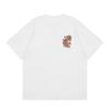 Grenzüberschreitende europäische und amerikanische Trendmarke assc Mikro-Label Buchstabe Flamme Tiger Druck Kurzarm-T-Shirt Herren und Damen Amerikanisch Hoch