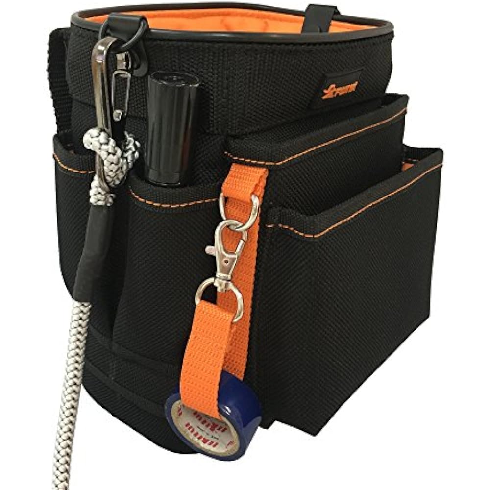 Fujiya (Fujiya) WB-23 Waistline Series Cloth Electrician Bag, 3-Tier Type, Built In EVA Fabric To...