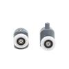 2 Pcs Shower Door Rollers Curved Double Doors Top Shower Door Rollers Pulleys Wheels Runners Bathroom Double Wheel