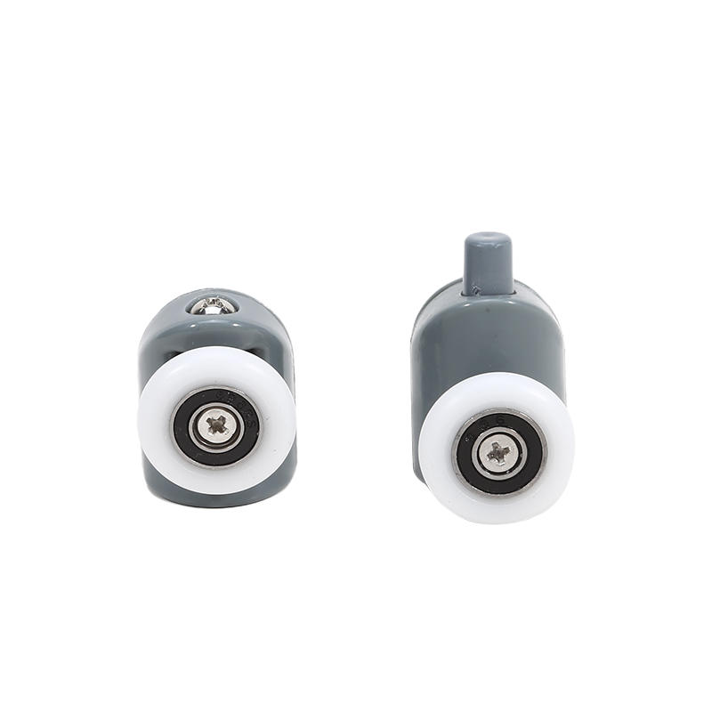 2 Pcs Shower Door Rollers Curved Double Doors Top Shower Door Rollers Pulleys Wheels Runners Bathroom Double Wheel