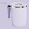 2026 Electric Mixing Mug with Temperature Display – Perfect for Coffee, Smoothies, Tea, and Travel.