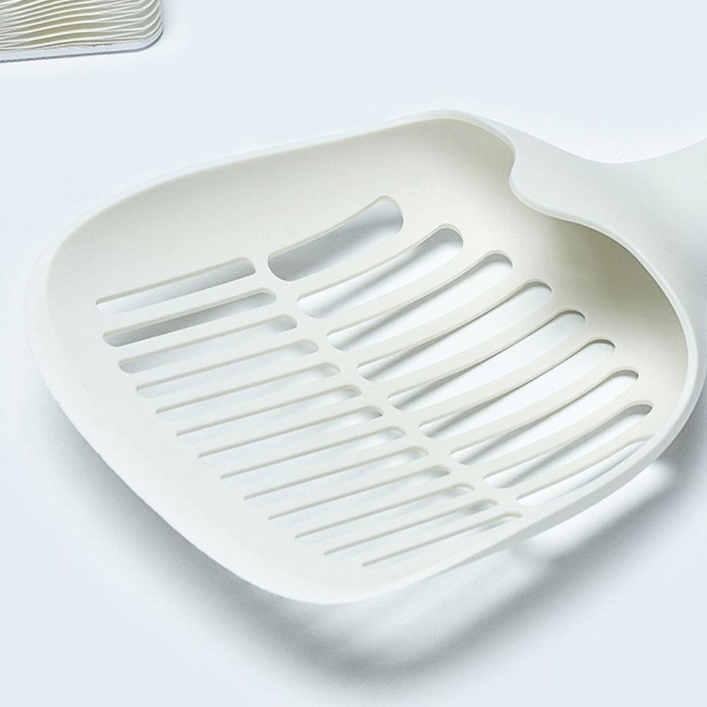 Long Handle Cat Litter Scoop Plastic Kitten Litter Shovel Practical Litter Box Scoop  Pet Supplies