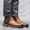 Stiefeletten Lässig Marke Retro 2026 Mode Bequem Chelsea Boots