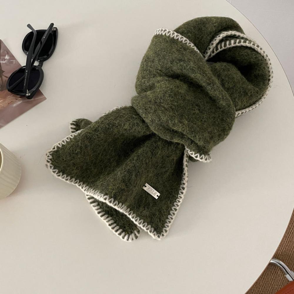 Soft Winter Cashmere Scarf Winter Warm Motorcycle Scarf Advanced Thermal Neck Warmer  Autumn Winter