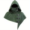 Mittelalterliches Mönchsgewand Halloween Kostüm Zauberer Priester Mönchsgewand Cosplay Bühnenkleidung