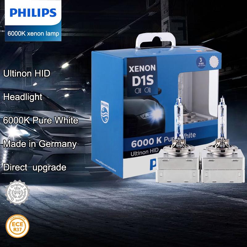 Philips xenon lamp 6000K Pure White Ultinon HID Headlight Technology Xenon