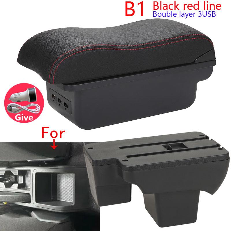 

Подлокотник для Volkswagen POLO, автомобильный подлокотник, ящик для хранения вещей VW Polo 2020-2025, изогнутая поверхность, автомобильные аксессуары, кожа, выделенная