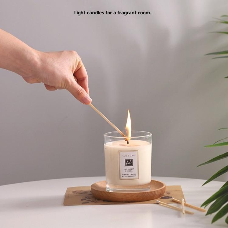 Scented Candles British Pear Blue Wind Chimes Scented Candle Cup Ornament