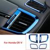 4X Front Dashboard Side Air Outlet Vent Cover Trim For Honda CR-V CRV 2017-