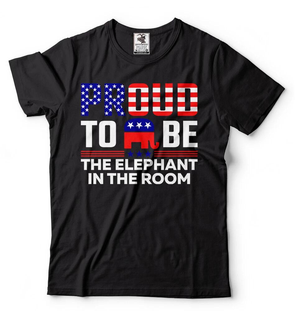 Proud To Be The Elephant Republican T-T-shirt Funny Donald Trump 2020 President L