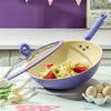 Wok en fer antiadhésif Violet Nolte