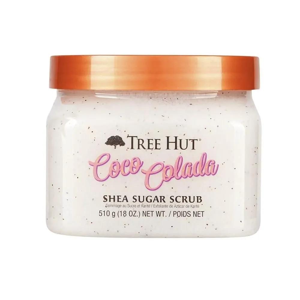 Tree Hut Сахарный скраб с маслом ши 510 г 1 упаковка Coco Colada Tree Hut Coco Colada Сахарный скраб с маслом ши, 18 унций, Ультра