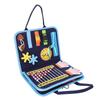 Felt Activity Book Educational Activity Developing Sensory Board Preschool Learning Toy for Boys Girls