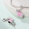 925 Silver Charms DIY Bracelet Beads Travel Camera Mailbox Heart Flower Graduation Gift for Women Fine Jewelry