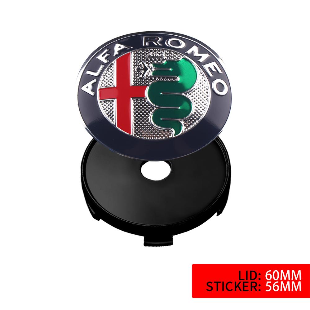 Pro Alfa Romeo Znak na auto Krytky středů kol Samolepky krytů nábojů Auto Refit Pro Alfa Romeo Sportiva Giulia Giulietta 159 156 MITO