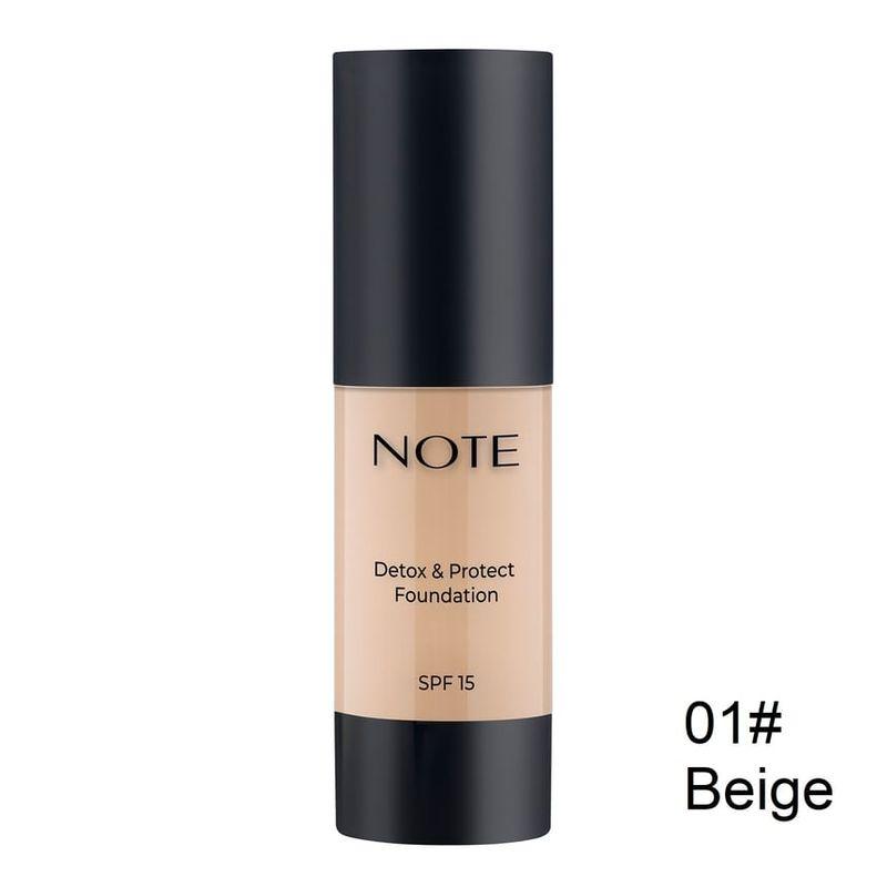 NOTE - Detox and Protect Foundation - 8 Shades