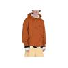 Levis Solid Color Hooded Pullover Long Sleeve Sweatshirt Men sweatshirt Brown A0747-0026