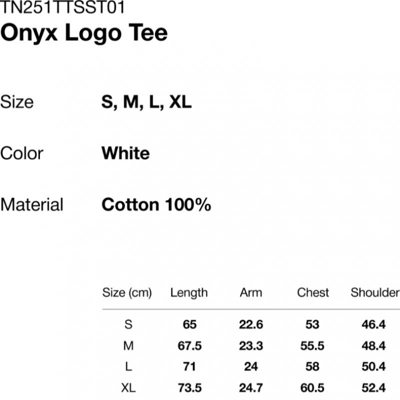 Thisisneverthat Onyx Logo Tee White