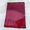 BYSIFA|Green Men's Mulberry Silk Scarf Thicken Fall Winter Silk Male Business Scarves Neck Cravats Printed Blue,Green,Wine Red