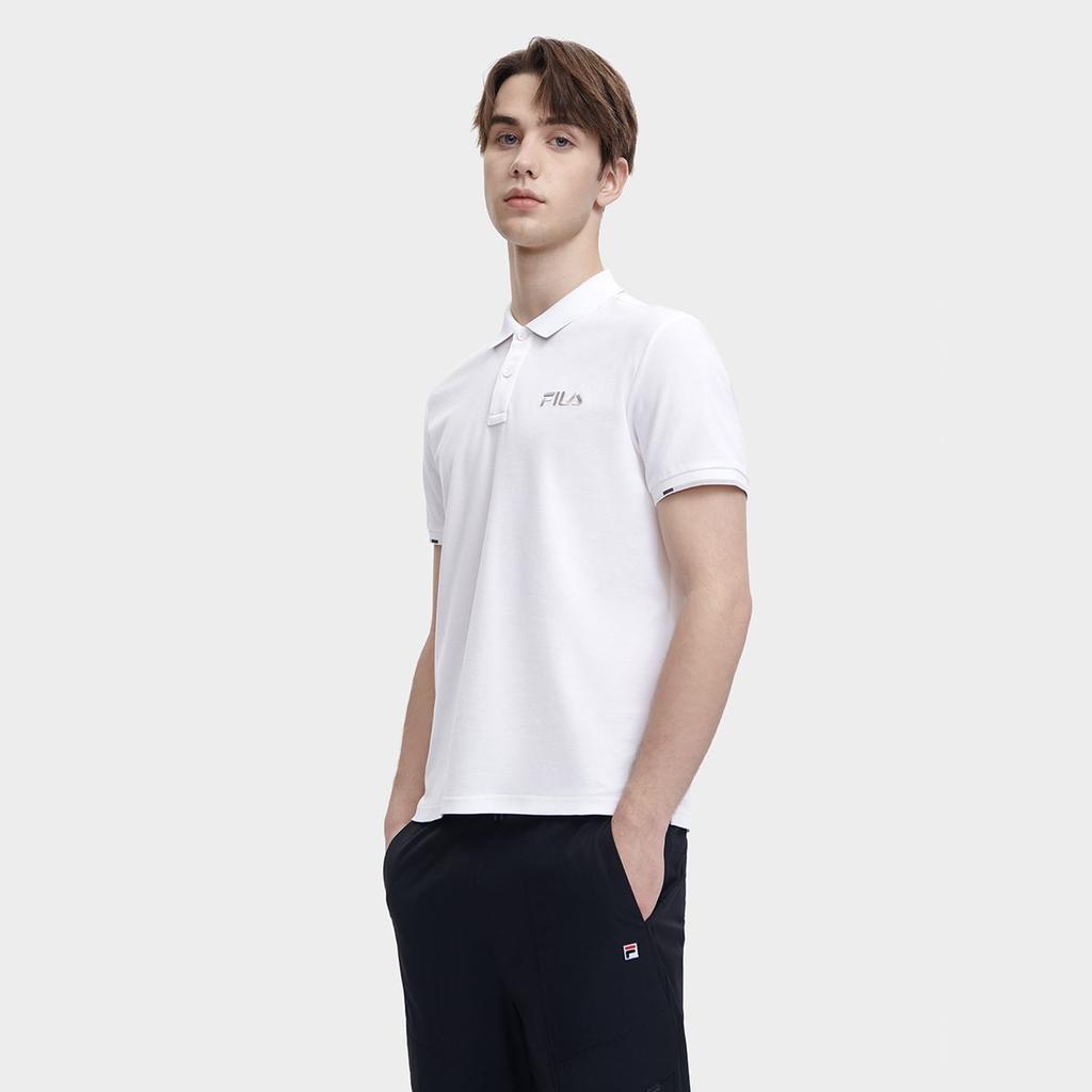 Fila Heritage Polo Shirt Men's Standard White F11M328117FWT