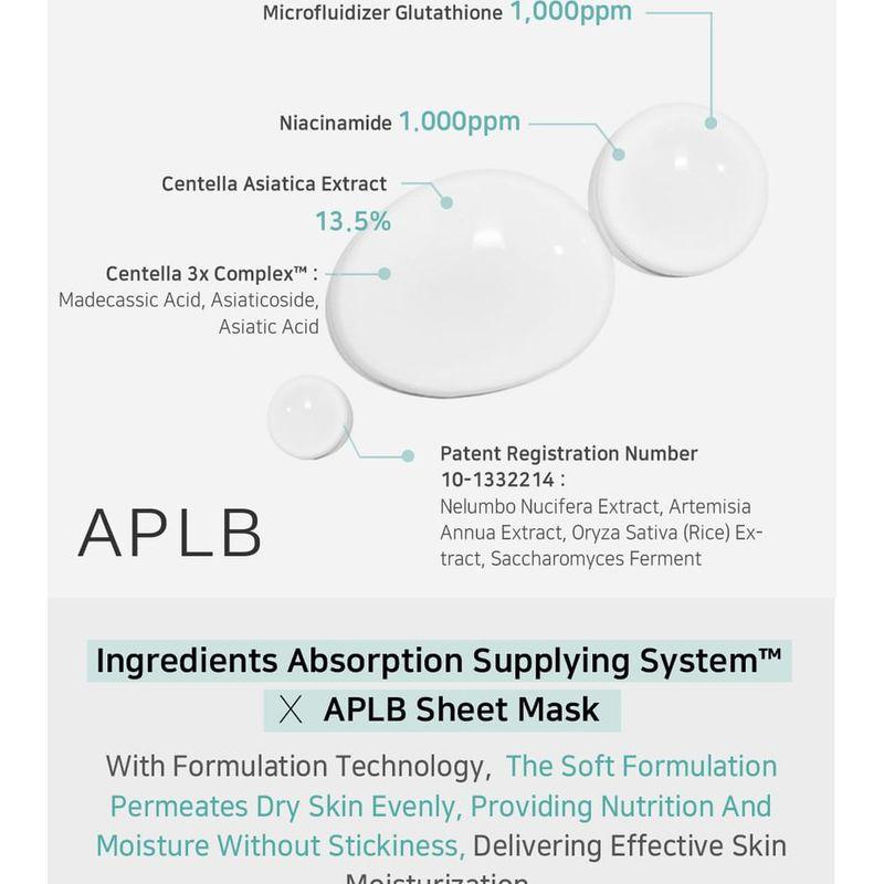 APLB - Glutathione Niacinamide Sheet Mask Bundle Set
