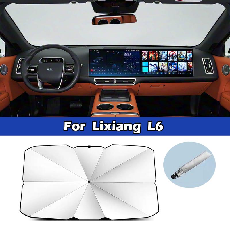 Car Sunshade Umbrella for Leading Ideal LiXiang L6 L7 L8 L9 ONE Front Windshield UV Protection Cover Car Sunscreen Accessories