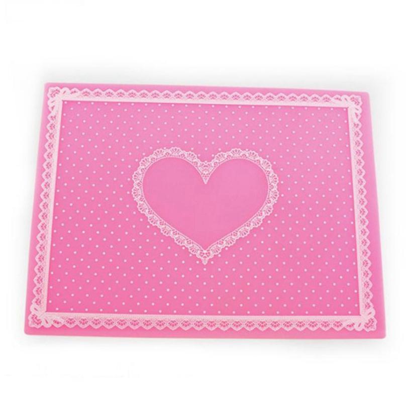 

Manicure Practice Silicone Pillow Hand Holder Cushion Lace Table Washable Foldable Mat Pad One Size