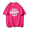Shellsuning Oversized Letter Graphic T Shirts Men Summer Soft 100% Cotton Short Sleeve Tees Female Trendy Loose High Street Tops