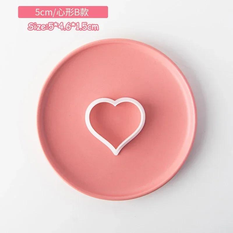 Mini Geometrische Herzform Keksform Valentinstag Liebesherz Ausstechform Fondant Ausstecher Kuchen Dekorieren Backwerkzeug