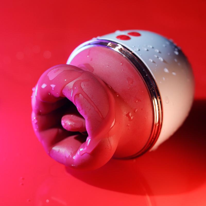 Blazing Red 5th Gen Sucking Lips & Tongue Female Masturbator