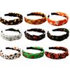 Women Hair Band Flexible Festival Headband Korean Headband Textured Halloween Hair Accessories For Autumn And Winter Holiday