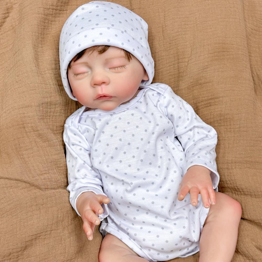 

Высокоцветная 3D кукла-реборн из винила Full Body Girl Doll